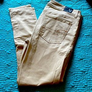 Jeans. Worn once. American eagle